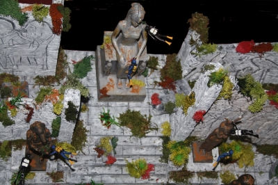 diorama sous-marin de jean MICARD