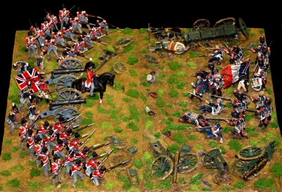 diorama  Waterloo de jean MICARD
