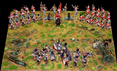 diorama  Waterloo de jean MICARD