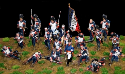 diorama  Waterloo de jean MICARD