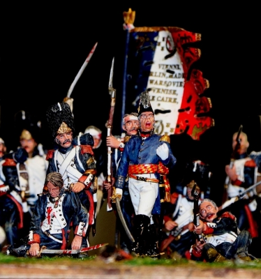 diorama  Waterloo de jean MICARD